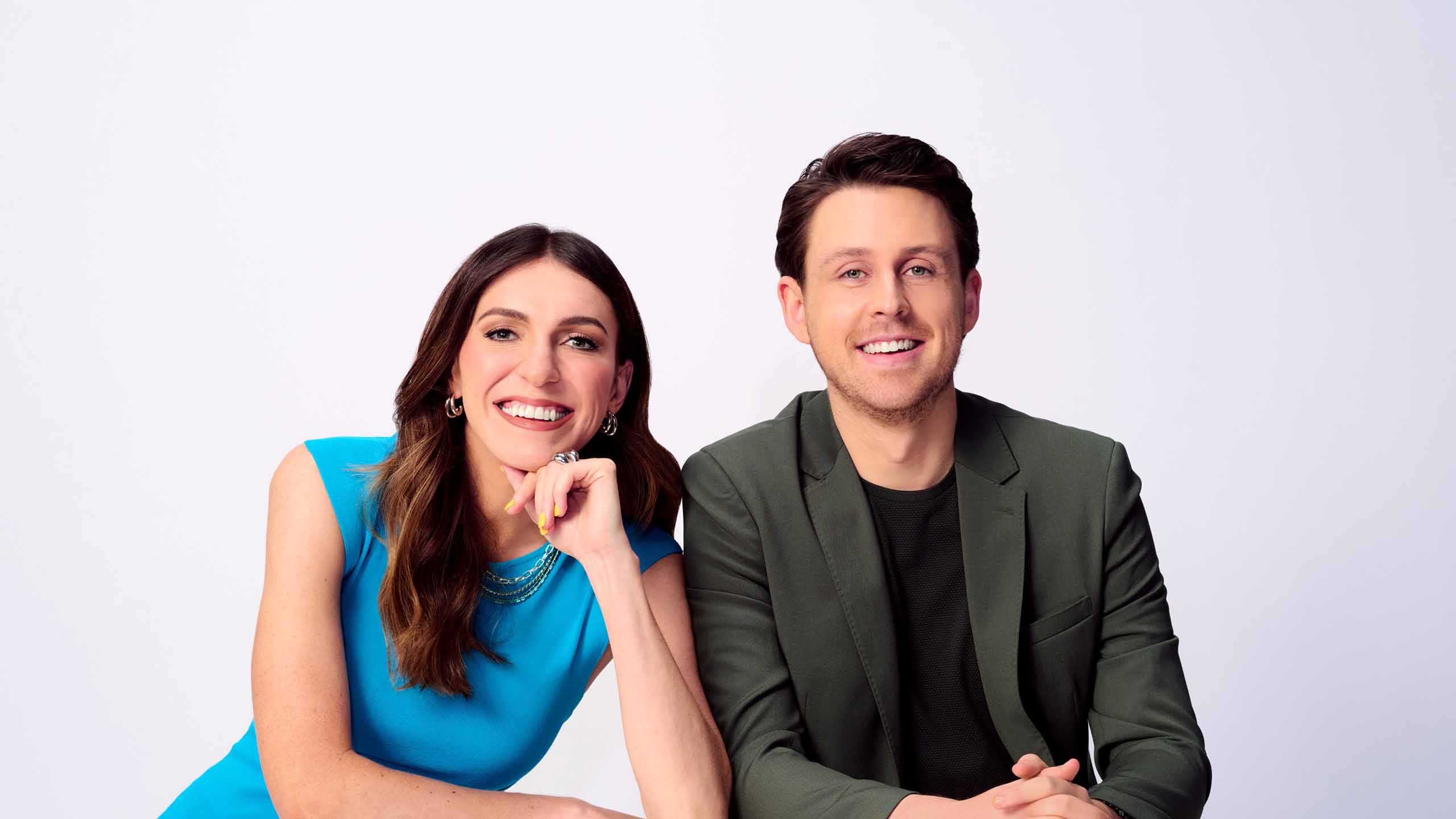 The Cheap Seats 2025 hosts Melanie Bracewell and Tim McDonald