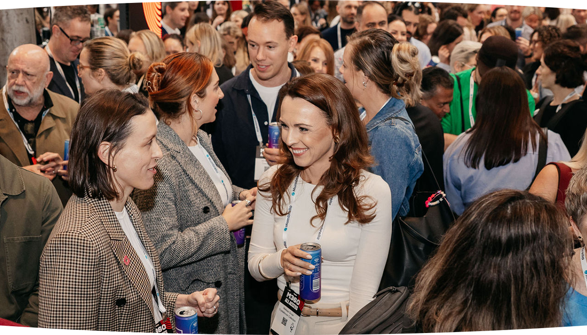 People at the Mumbrella360 event.
